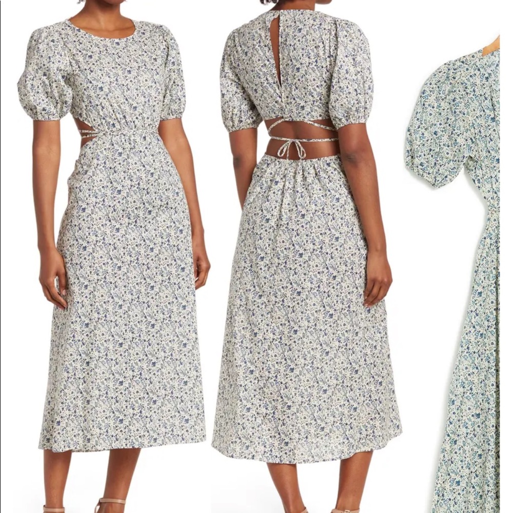 LUSH MIDI Dress 💙🤍